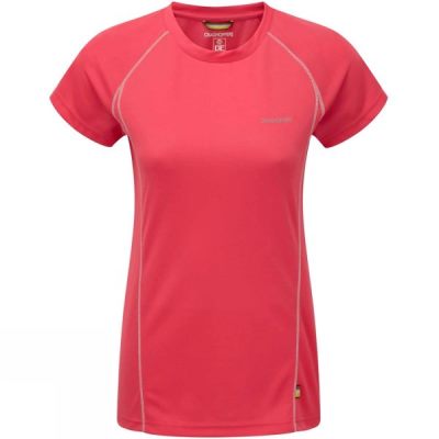 Playeras Craghoppers Vitalise Base Mujer Coral - Chile NHG536401